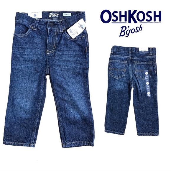NWT Oshkosh B’Gosh Toddler Jeans, Classic Fit - Picture 1 of 16